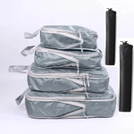 Travel Compressed Packing Cubes Storage Organizer Set