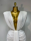 Ivory Godess Mini Dress