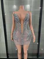 Celestial Diamond Mini Dress