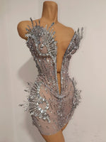 Celestial Diamond Mini Dress
