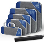 Travel Compressed Packing Cubes Storage Organizer Set