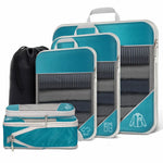 Travel Compressed Packing Cubes Storage Organizer Set