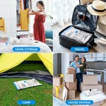 Travel Vacuum Storage Bag Set with Electric Pump