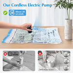 Travel Vacuum Storage Bag Set with Electric Pump