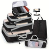 Travel Compressed Packing Cubes Storage Organizer Set