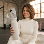 Insulated Water Bottle with Magnetic Phone Mount