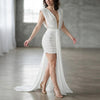 Ivory Godess Mini Dress