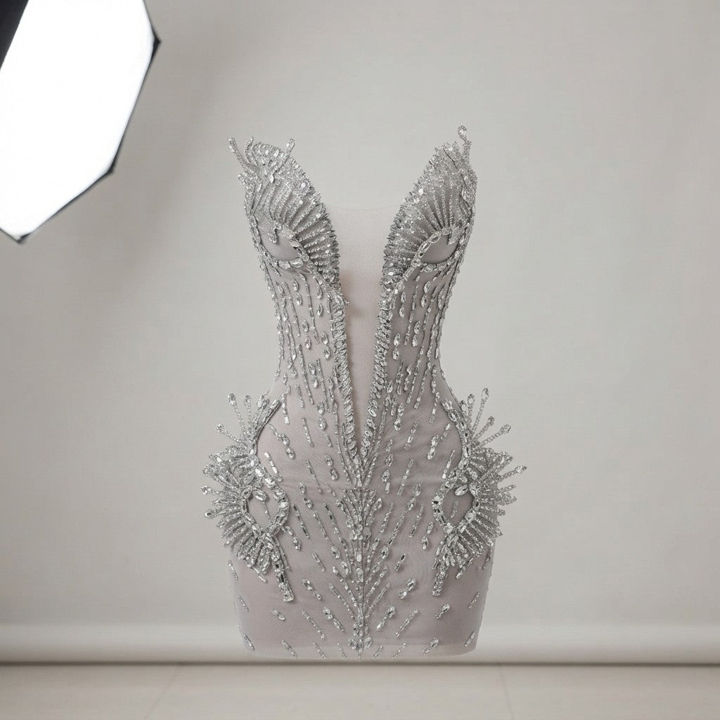 Celestial Diamond Mini Dress